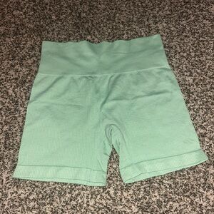 Colsie Light Green Bike Shorts
